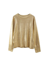 Greece Golden Pullover - Goud / S - Maanmode -